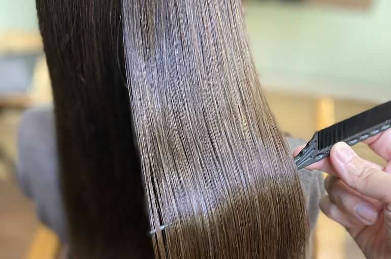 髪質改善のヘアスタイル