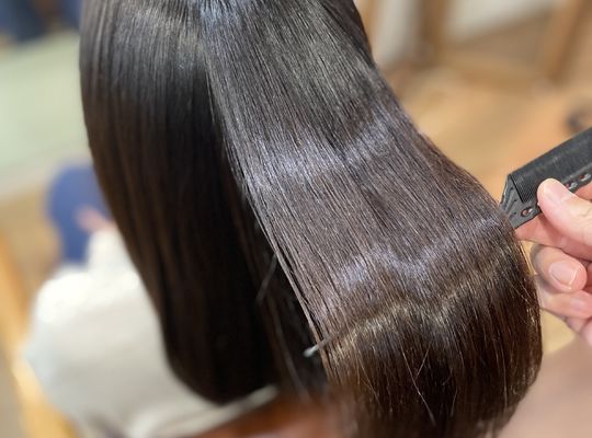 髪質改善のヘアスタイル