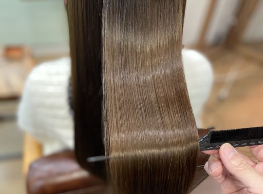 髪質改善のヘアスタイル