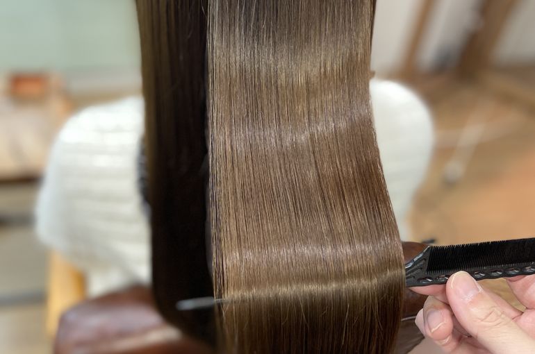 髪質改善のヘアスタイル