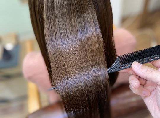 髪質改善のヘアスタイル