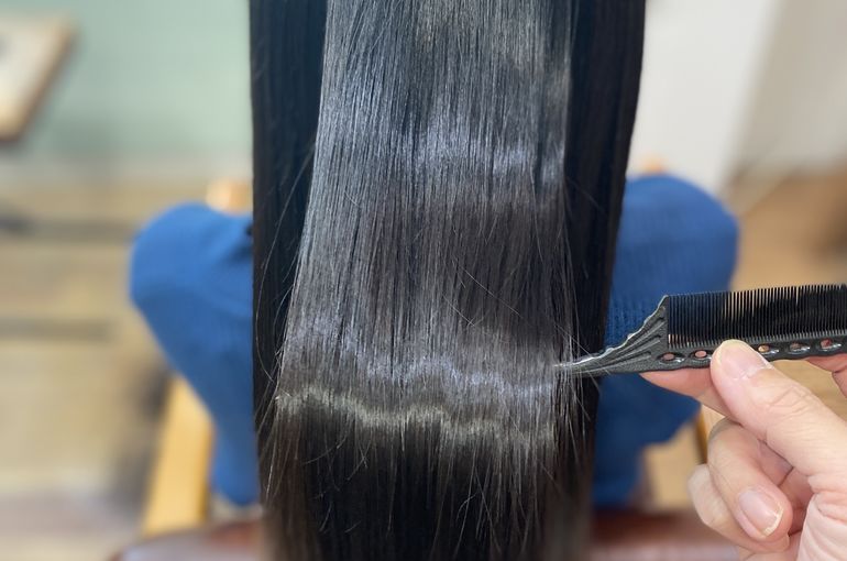 髪質改善のヘアスタイル
