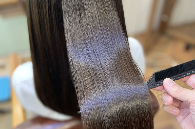 髪質改善のヘアスタイル