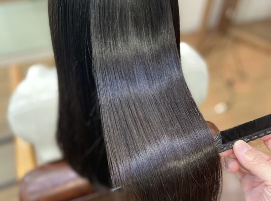 髪質改善のヘアスタイル