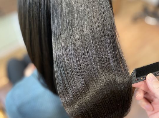 髪質改善のヘアスタイル
