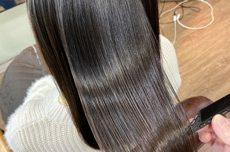 髪質改善のヘアスタイル