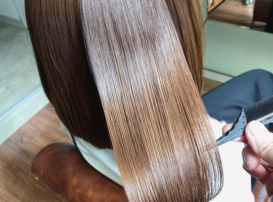 髪質改善のヘアスタイル