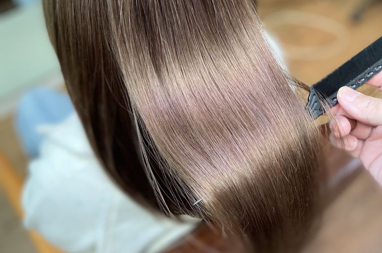 髪質改善のヘアスタイル