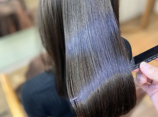 髪質改善のヘアスタイル