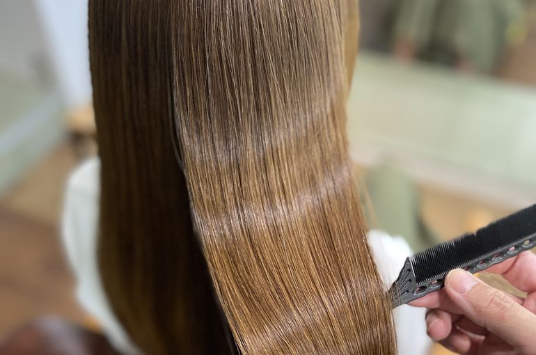 髪質改善のヘアスタイル