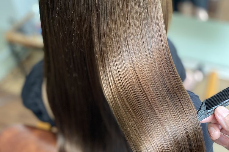 髪質改善のヘアスタイル
