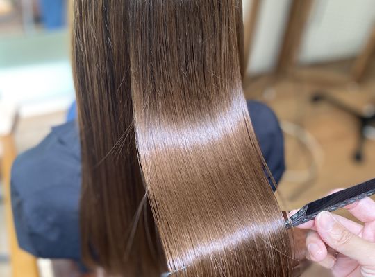 髪質改善のヘアスタイル