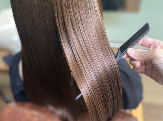髪質改善のヘアスタイル