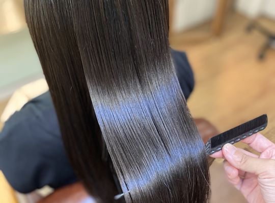 髪質改善のヘアスタイル