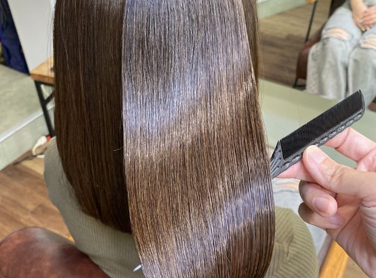 髪質改善のヘアスタイル