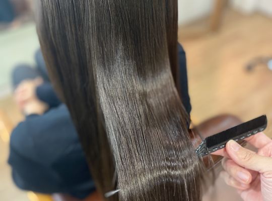 髪質改善のヘアスタイル