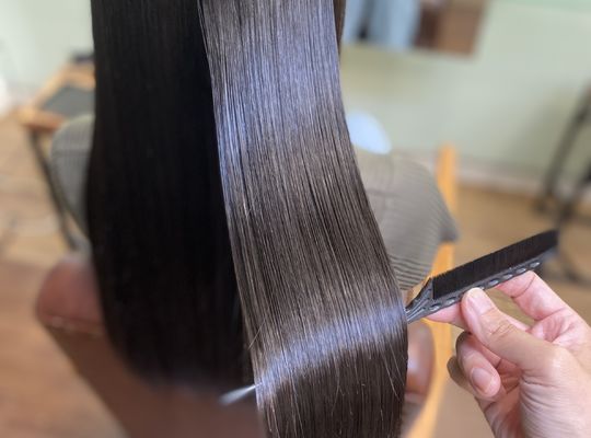 髪質改善のヘアスタイル