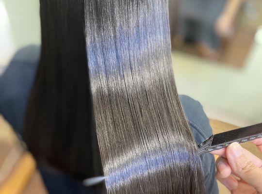 髪質改善のヘアスタイル
