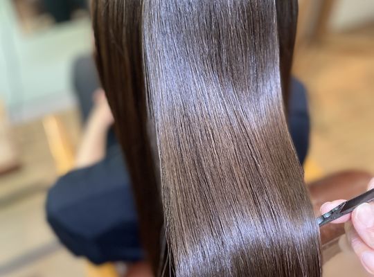 髪質改善のヘアスタイル