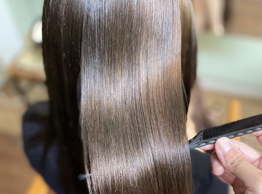 髪質改善のヘアスタイル