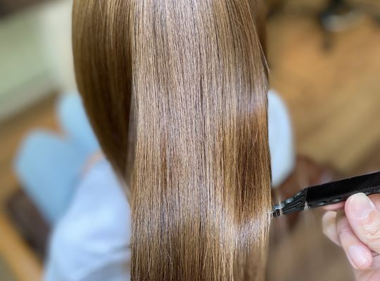髪質改善のヘアスタイル