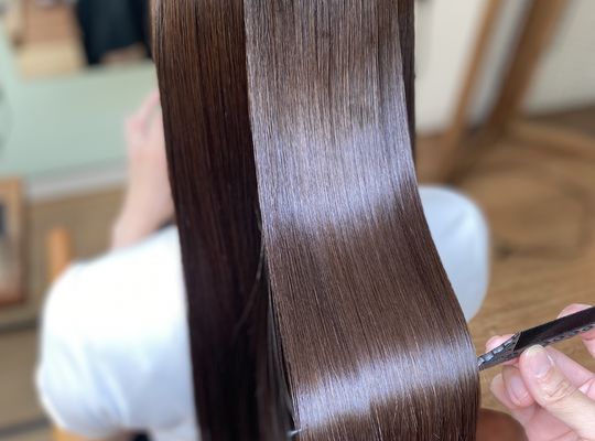 髪質改善のヘアスタイル