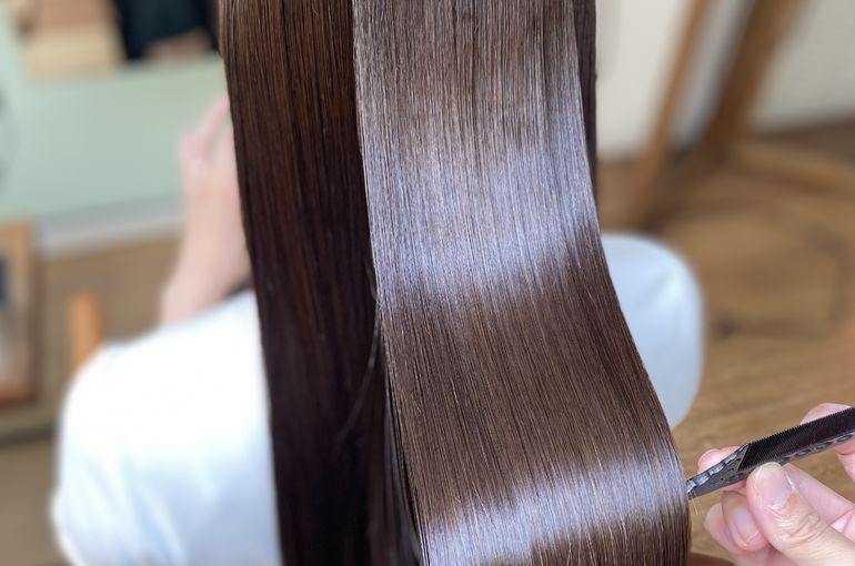 髪質改善のヘアスタイル