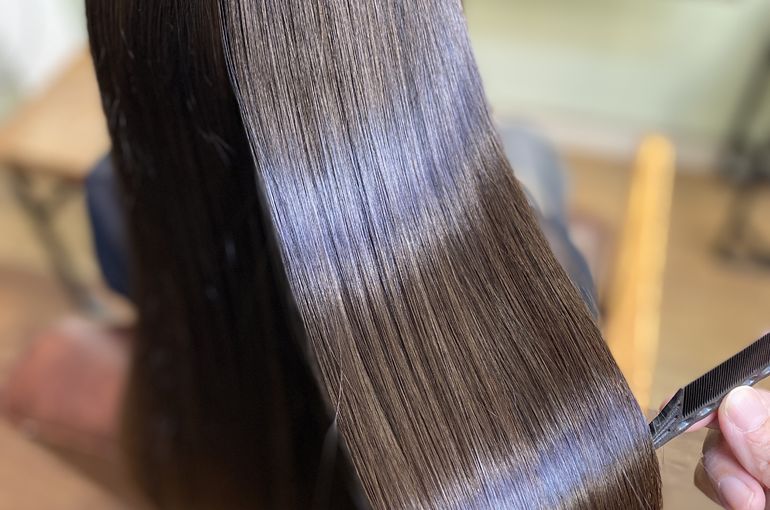 髪質改善のヘアスタイル