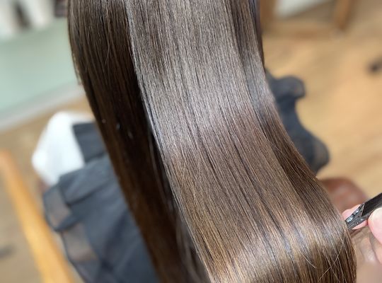 髪質改善のヘアスタイル
