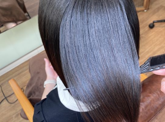 髪質改善のヘアスタイル