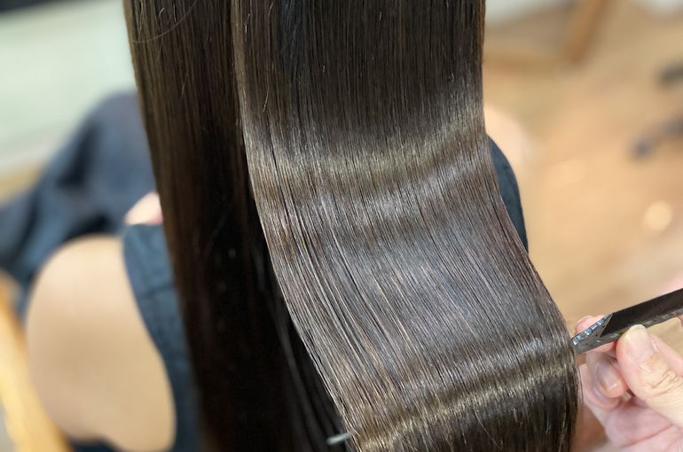 髪質改善のヘアスタイル