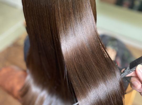 髪質改善のヘアスタイル