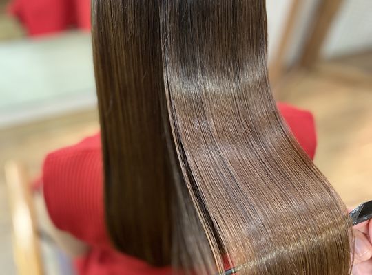 髪質改善のヘアスタイル