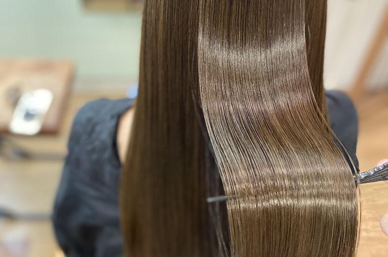 髪質改善のヘアスタイル