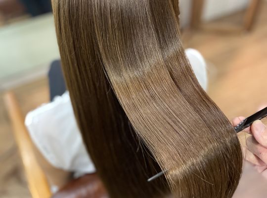 髪質改善のヘアスタイル
