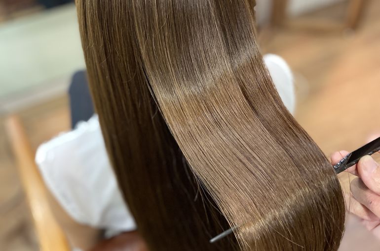 髪質改善のヘアスタイル