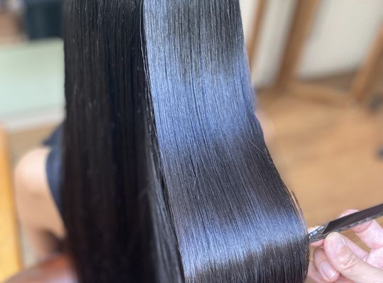 髪質改善のヘアスタイル