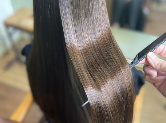 髪質改善のヘアスタイル