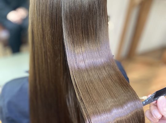髪質改善のヘアスタイル