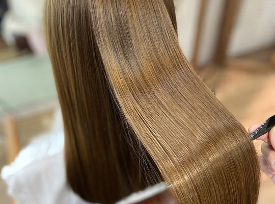 髪質改善のヘアスタイル