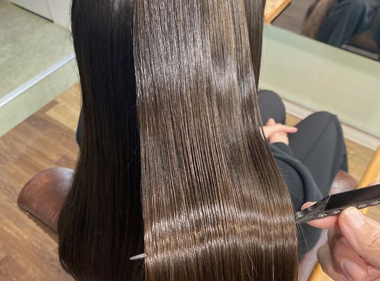髪質改善のヘアスタイル