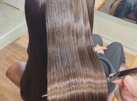 髪質改善のヘアスタイル