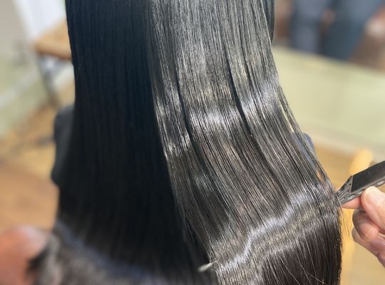 髪質改善のヘアスタイル