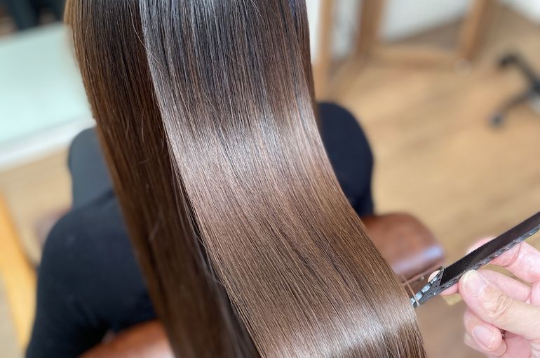 髪質改善のヘアスタイル