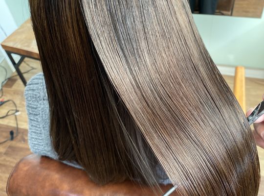 髪質改善のヘアスタイル