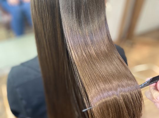 髪質改善のヘアスタイル