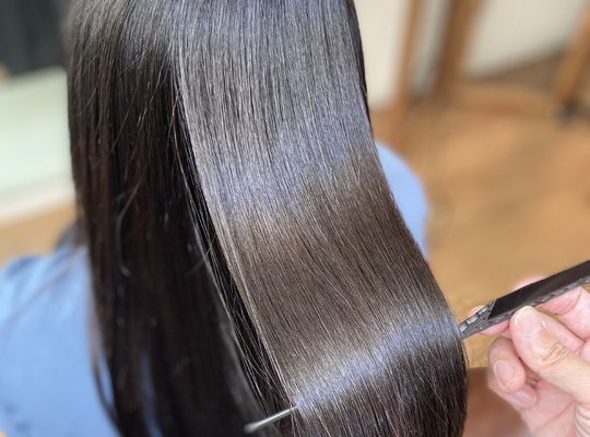 髪質改善のヘアスタイル