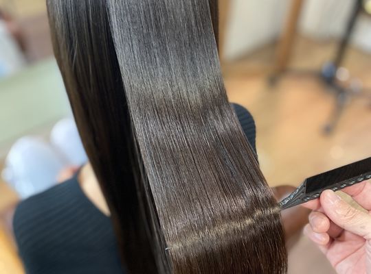 髪質改善のヘアスタイル