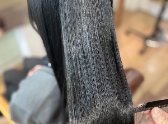 髪質改善のヘアスタイル