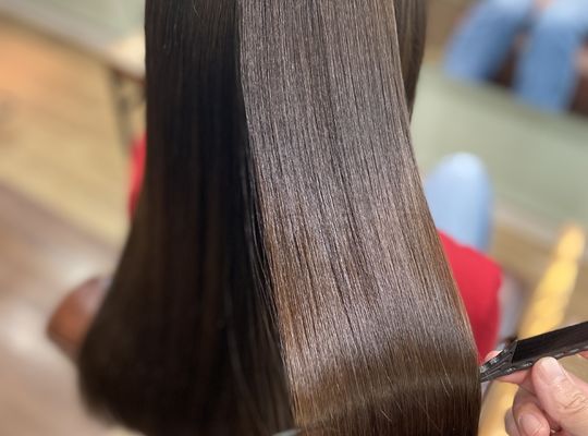 髪質改善のヘアスタイル
